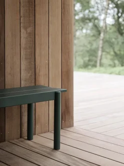 Muuto Havebænke<Linear Steel Bench, 170 cm fra