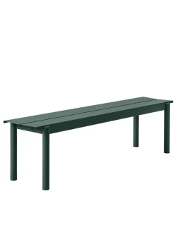 Muuto Havebænke<Linear Steel Bench, 170 cm fra