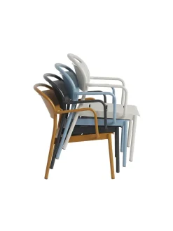 Muuto Udendørs Loungemøbler|Havestole<Linear Steel Lounge Chair fra