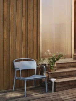 Muuto Udendørs Loungemøbler|Havestole<Linear Steel Lounge Chair fra