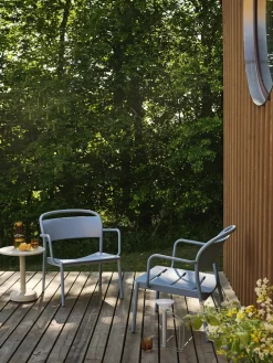Muuto Udendørs Loungemøbler|Havestole<Linear Steel Lounge Chair fra