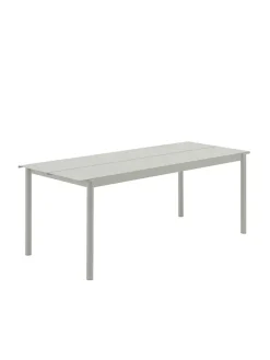 Muuto Haveborde<Linear Steel Table, 220x90 cm fra