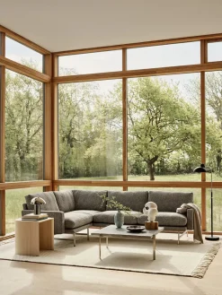 Fritz Hansen Sofaer<Lissoni PL115 Hjørnesofa, Moss 015 fra