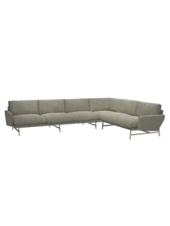 Fritz Hansen Sofaer<Lissoni PL117S Hjørnesofa, Moss 015 fra
