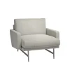 Fritz Hansen Lænestole<Lissoni PL111S Lounge Chair, Clay 012 fra