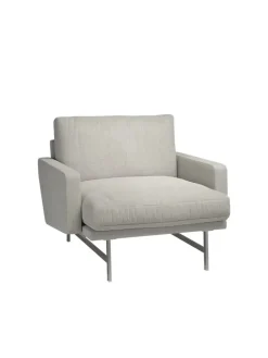 Fritz Hansen Lænestole<Lissoni PL111S Lounge Chair, Clay 012 fra