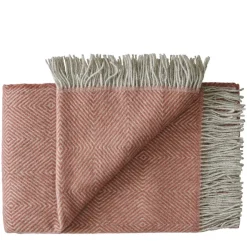 Silkeborg Uldspinderi Gaver Til Ham|Gaver Til Hende<Livø Plaid, seaweed fra