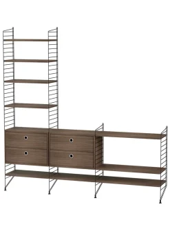 String Furniture Reolsystemer<Living Room J fra String