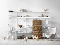 String Furniture Reolsystemer<Living Room N fra String