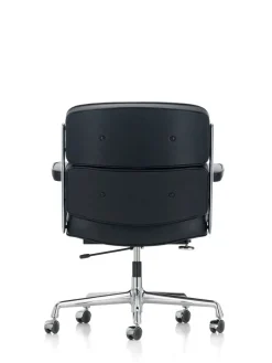 Vitra Kontorstole<Lobby Chair ES 104 kontorstol, sort læder fra