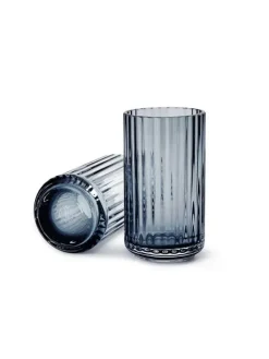 Lyngby Porcelæn Vaser<Lyngbyvasen blå glas fra