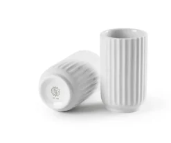 Lyngby Porcelæn Vaser<Lyngbyvasen i mørk grøn, H31 cm fra