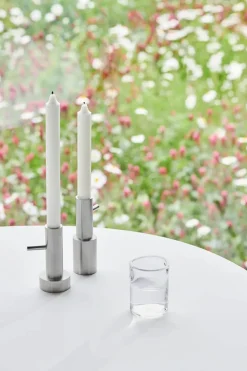 Fritz Hansen Lysestager<Lysestage #2 stål af Jaime Hayon