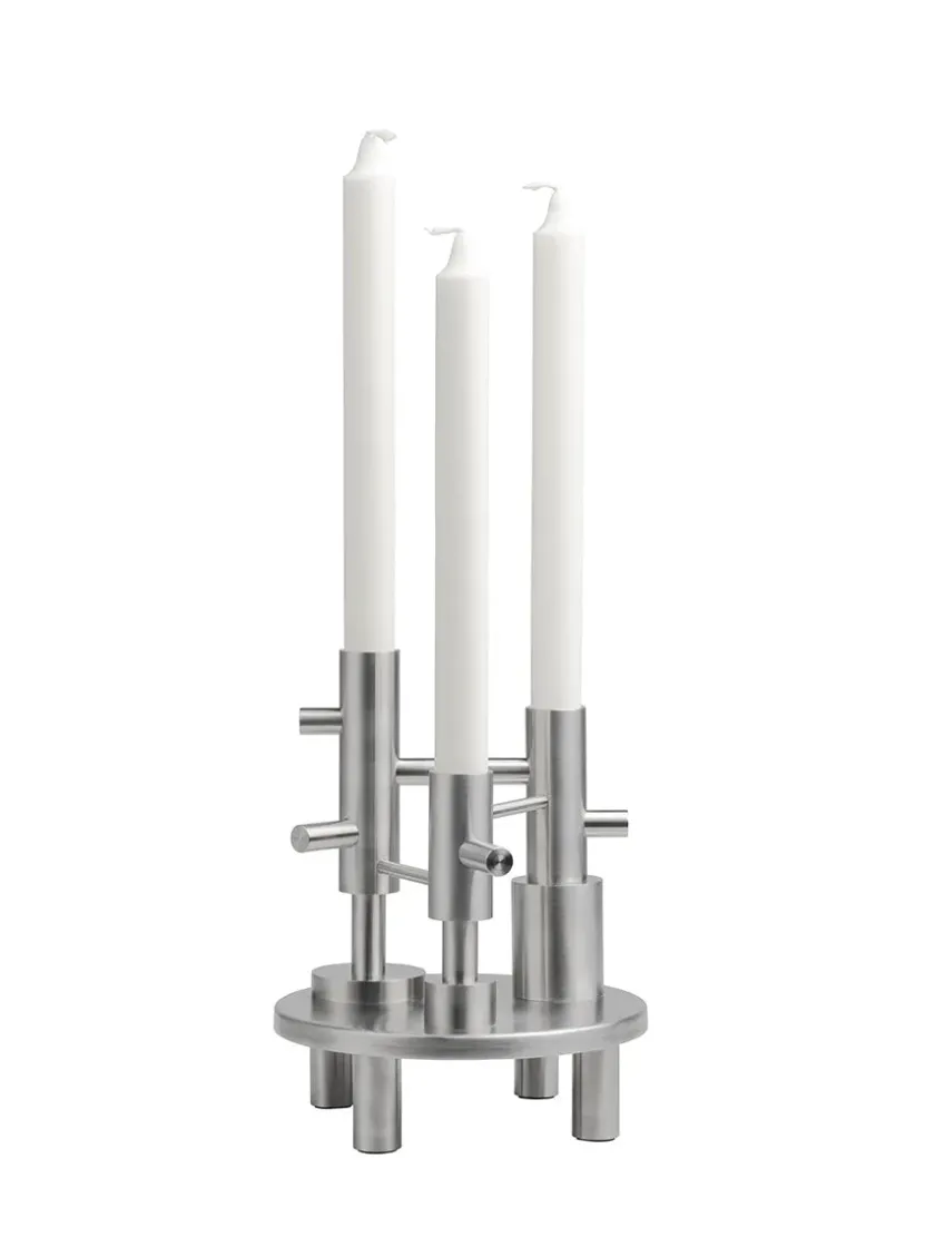 Fritz Hansen Lysestager<Lysestage large messing af Jaime Hayon