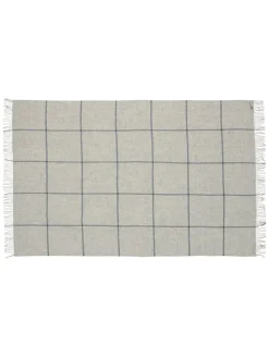 Silkeborg Uldspinderi Puder Og Plaider<Mandø Plaid, nordic grey fra