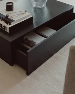 New Works Sofaborde<Mass Coffee Table High, black fra