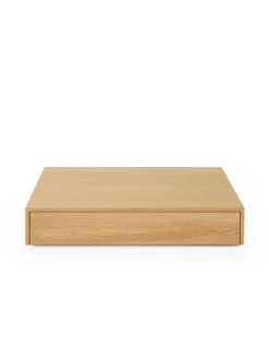 New Works Sofaborde<Mass Coffee Table Wide, black fra