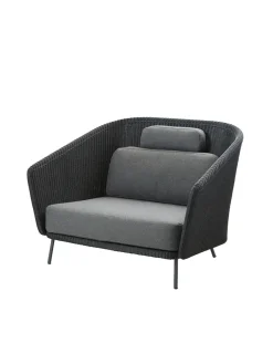 Cane-line Udendørs Loungemøbler|Havestole<Mega Loungestol, inkl. hyndesæt fra