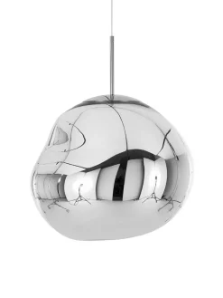 Tom Dixon Pendler|Spots<Melt Pendant Silver, 50 cm fra