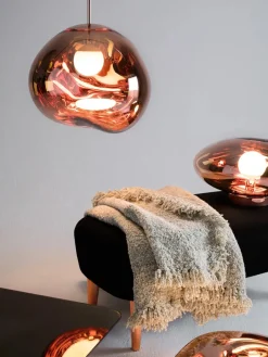 Tom Dixon Pendler|Spots<Melt Pendant Silver, 50 cm fra