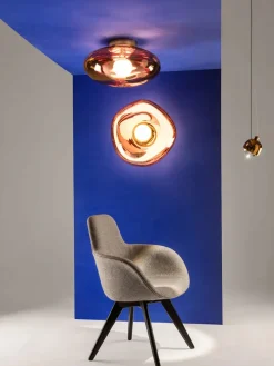 Tom Dixon Væglamper|Spots<Melt Surface Væglampe, gold fra