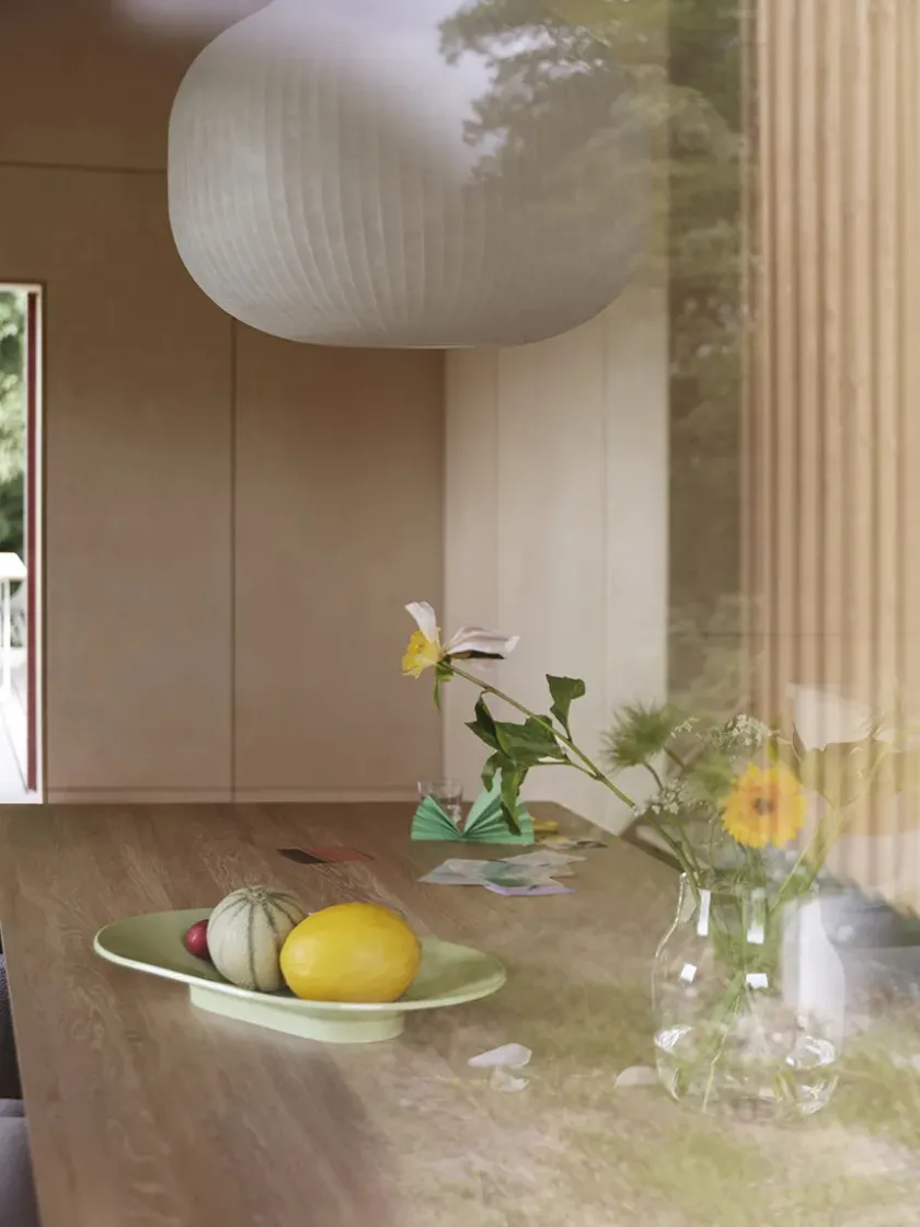 Muuto Service<Mere Bowl 52 x 36 cm, light green fra