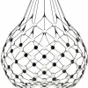 Luceplan Pendler|Spots<Mesh LED pendel Ø100 fra