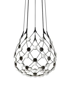Luceplan Pendler|Spots<Mesh LED pendel Ø80 fra