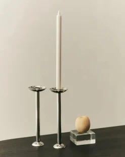 Louise Roe Lysestager<Metal Champagne Candle Holder fra