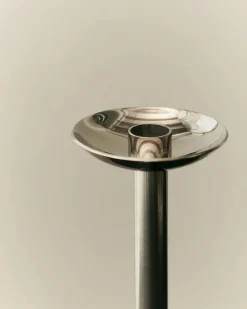 Louise Roe Lysestager<Metal Champagne Candle Holder fra