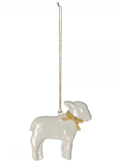 Maileg Juletræspynt<Metal ophæng, lam, pudder fra