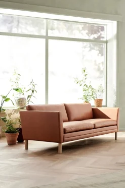Mogens Hansen Sofaer<MH2301 Sofa, gefion læder fra