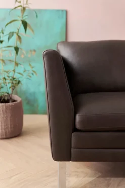 Mogens Hansen Sofaer<MH2301 Sofa, gefion læder fra