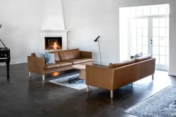 Mogens Hansen Sofaer<MH2614/MH2615 sofa, Frej læder fra