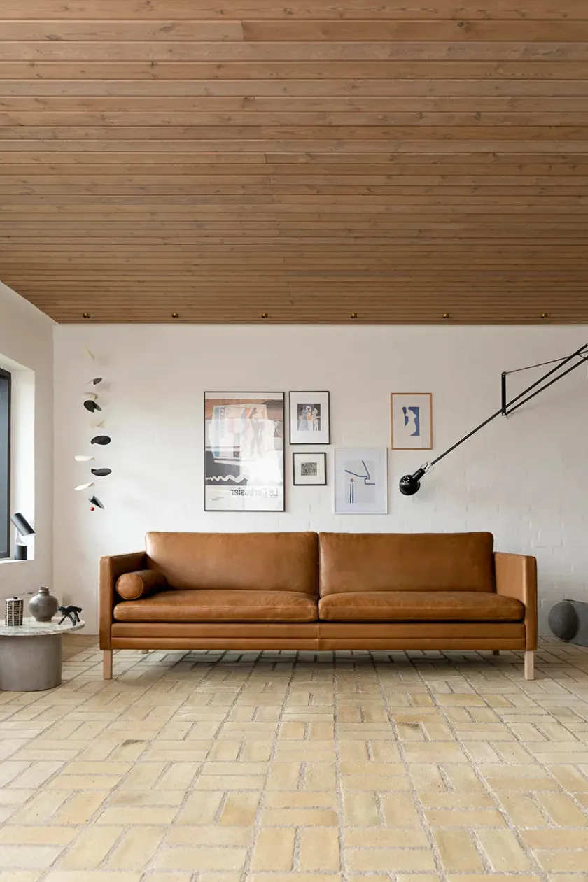 Mogens Hansen Sofaer<MH2614/MH2615 sofa, Frej læder fra