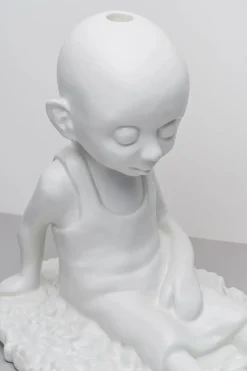 raawii Lysestager<Michael Kvium Jam Lysestage fra