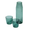 Nine Kander|Service<Milk, set of 1 carafe + 2 glasses, aqua fra