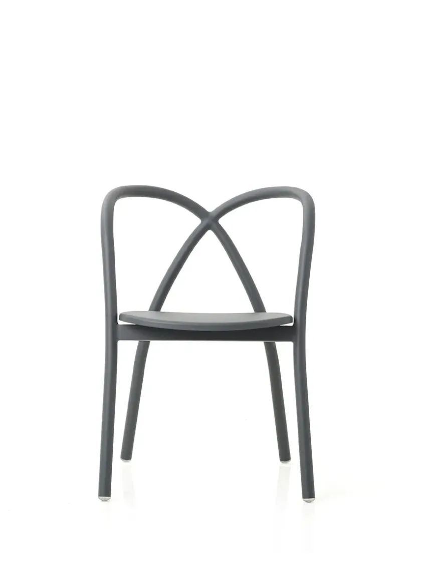 Stellar Works Spisebordsstole<Ming Aluminium Chair, grey fra