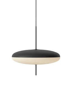 Astep Pendler|Spots<Model 2065 Pendel, sorte overskærme med sort ledning fra