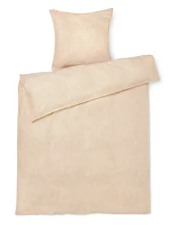 Juna Tekstiler Til Soveværelset<Monochrome Lines Sengetøj, okker/hvid fra