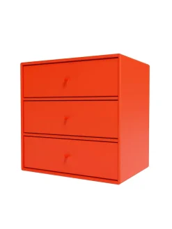 Montana Reoler<Mini 1007 Modul m. Tre Skuffer