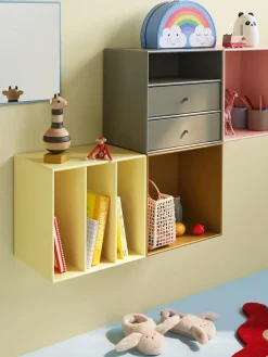 Montana Reoler<Mini 1104 Modul m. Vertikale Hylder