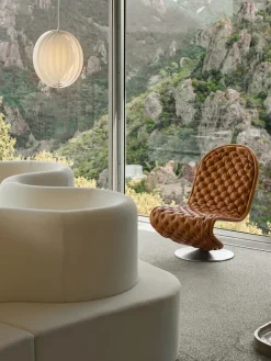 Verpan Spots|Pendler<Moon Acrylic Pendant, Ø34 af Verner Panton