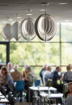 Verpan Spots|Pendler<Moon pendel af Verner Panton