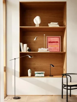 Fritz Hansen Skrivebordslamper|Spots<MS021 Bordlampe, stål fra