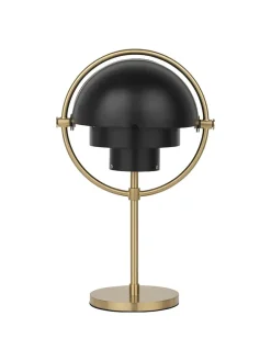 GUBI Portable Lamper|Spots<Multi-Lite Portable Bordlampe, messing/sort fra