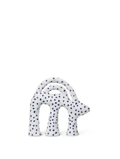 Ferm Living Figurer<Mumbo, White/Blue fra