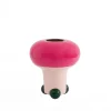 raawii Vaser<Mushroom Vase, fancy pink/green fra
