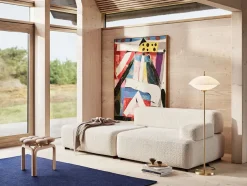 Fritz Hansen Gulvlamper|Spots<Musling Gulvlampe fra