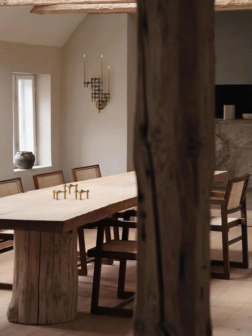 STOFF Nagel Gaver Til Hende|Gaver Til Ham<Nagel Lysestage, børstet krom fra